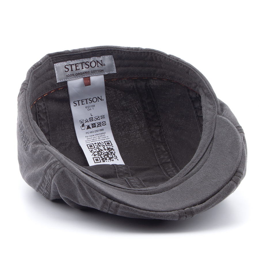 Кепка Stetson - Ivy Cap Delave Organic Cotton (black)