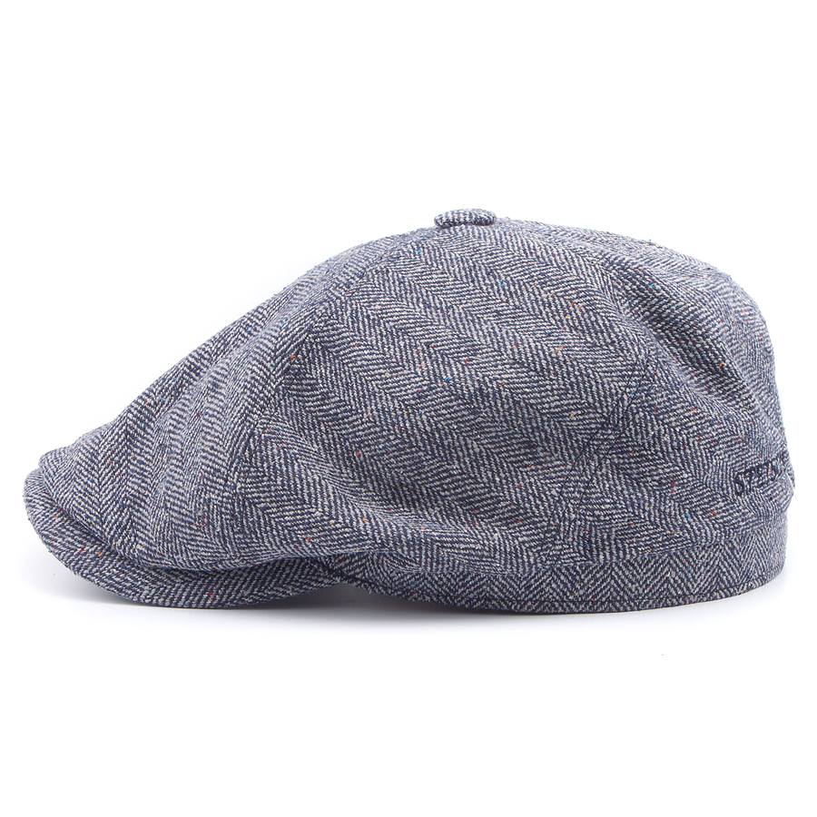 Кепка Stetson - 6-Panel Cap Silk (grey/blue)