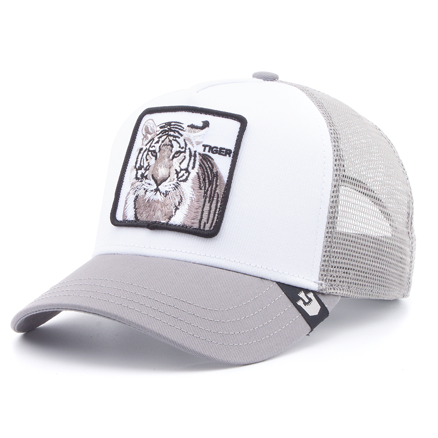 Бейсболка Goorin Brothers - The White Tigger (white/light grey)