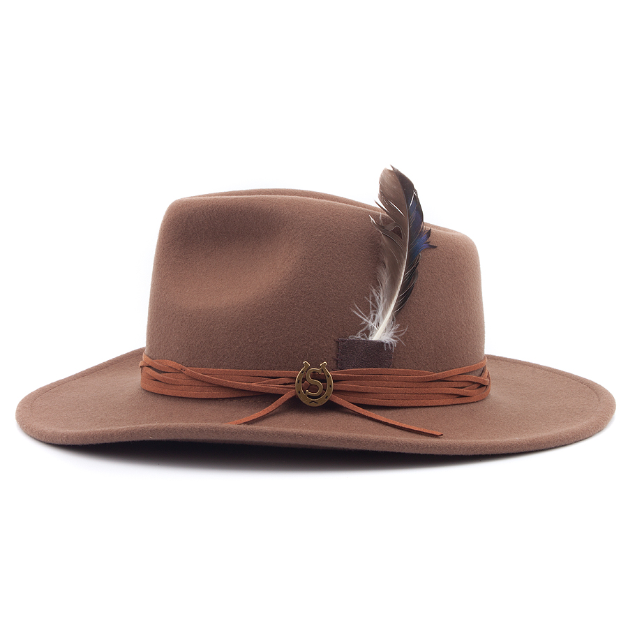 Шляпа Stetson - Western Woolfelt (brown)