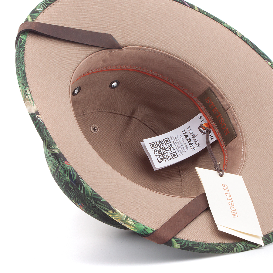 Панама Stetson - Pith Helmet Cotton (forest green)