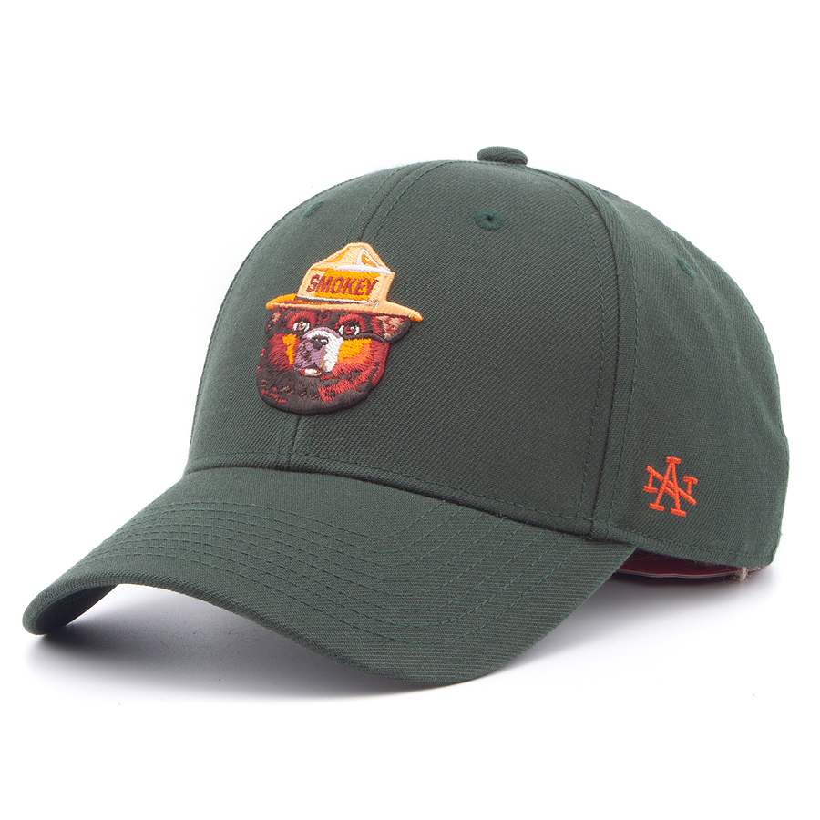 Бейсболка American Needle - Stadium Smokey Bear (dark green)