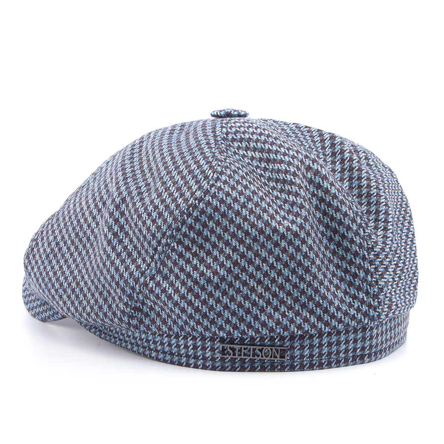 Кепка Stetson - 6-Panel Cap Silk Houndstooth (navy)