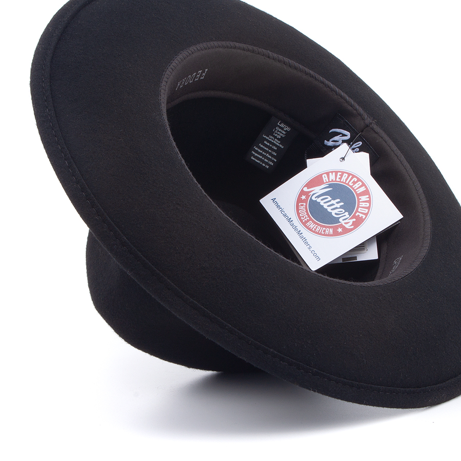 Шляпа Bailey - Fedora (black)