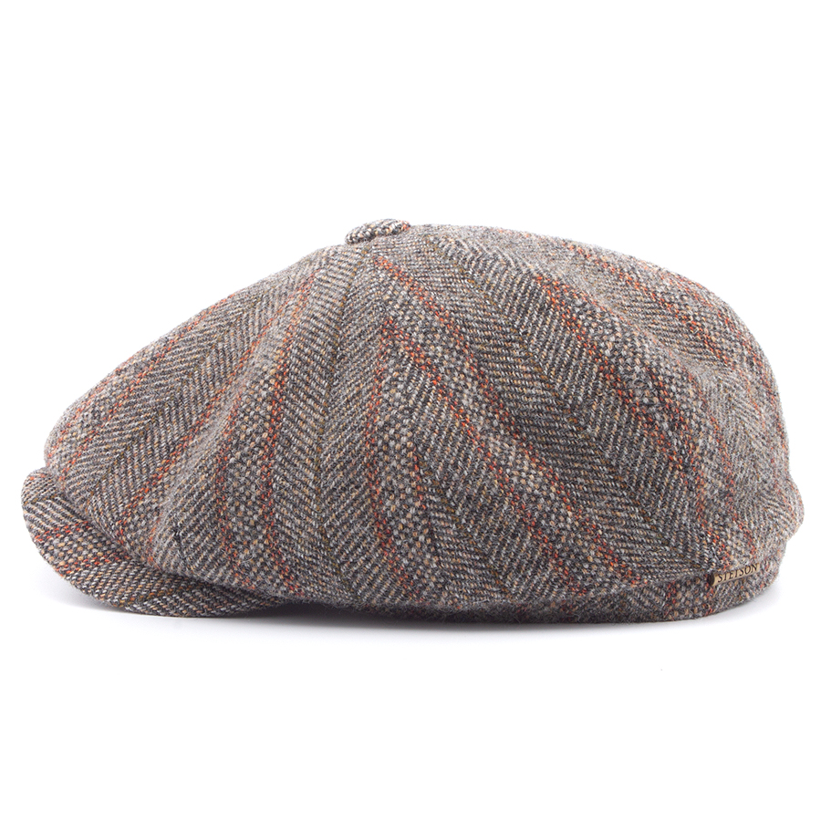 Кепка Stetson - Hatteras Herringbone Virgin Wool (grey)