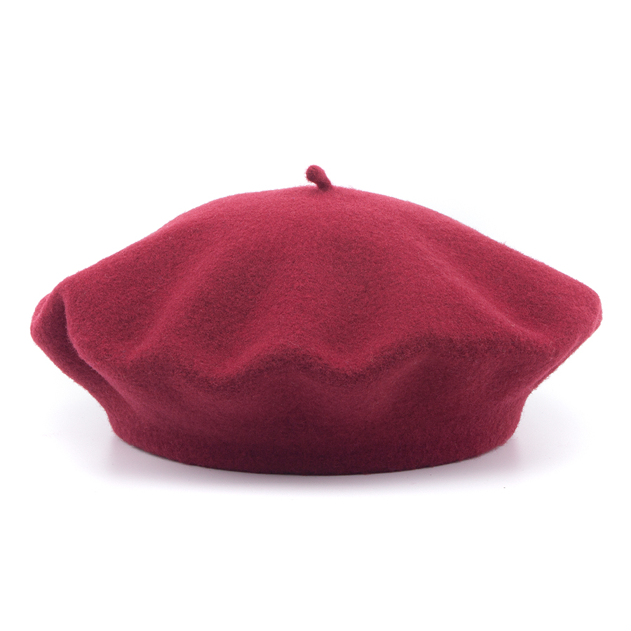 Берет Le Beret Francais - Classique (cranberry)