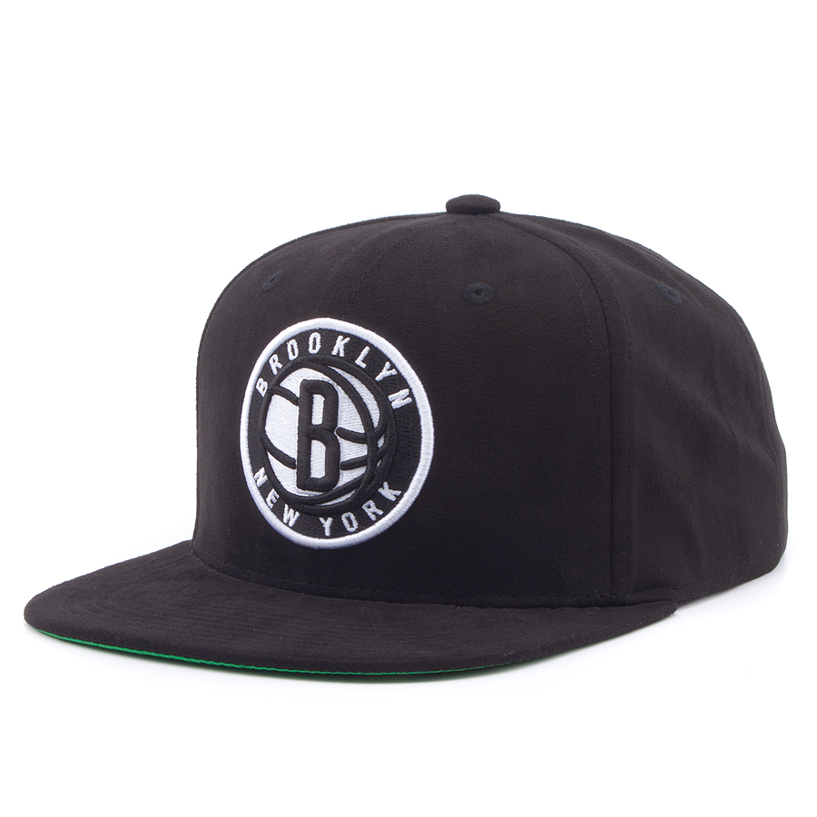 Бейсболка Mitchell & Ness - Brooklyn Nets Sweet Seude Snapback