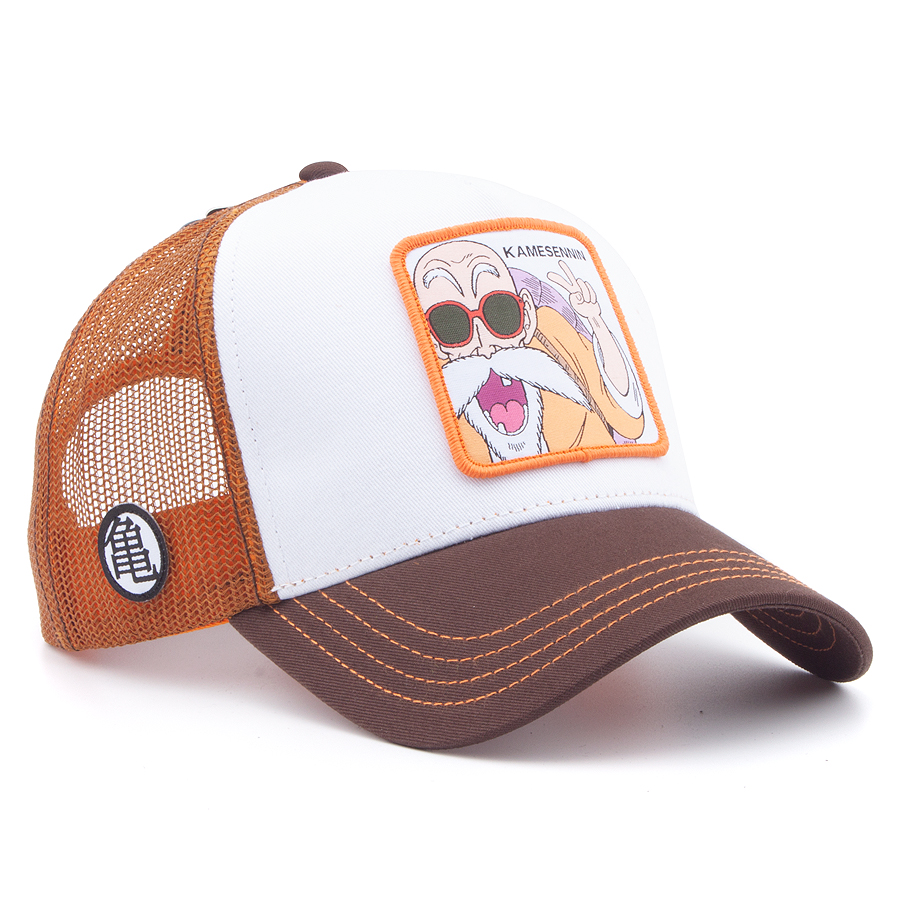 Бейсболка Capslab - Dragon Ball Kamesennin (brown/white)