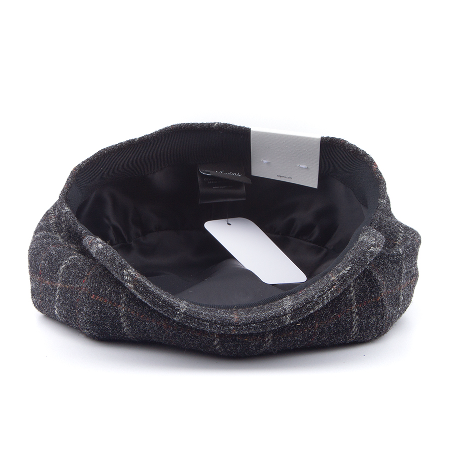 Кепка Wigens - Newsboy Retro Cap (dark grey)