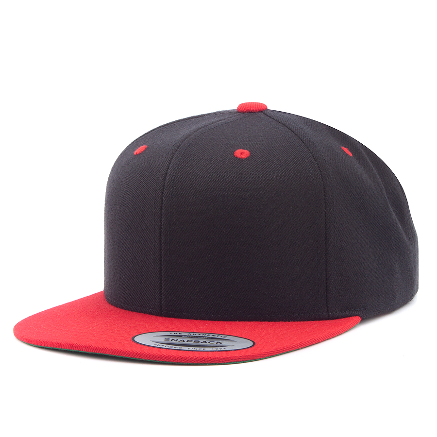 Бейсболка Flexfit - 6089MT Classic Snapback (black/red)