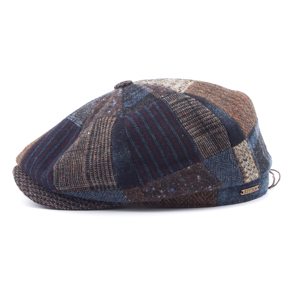 Кепка Stetson - Hatteras Patchwork (blue/grey)