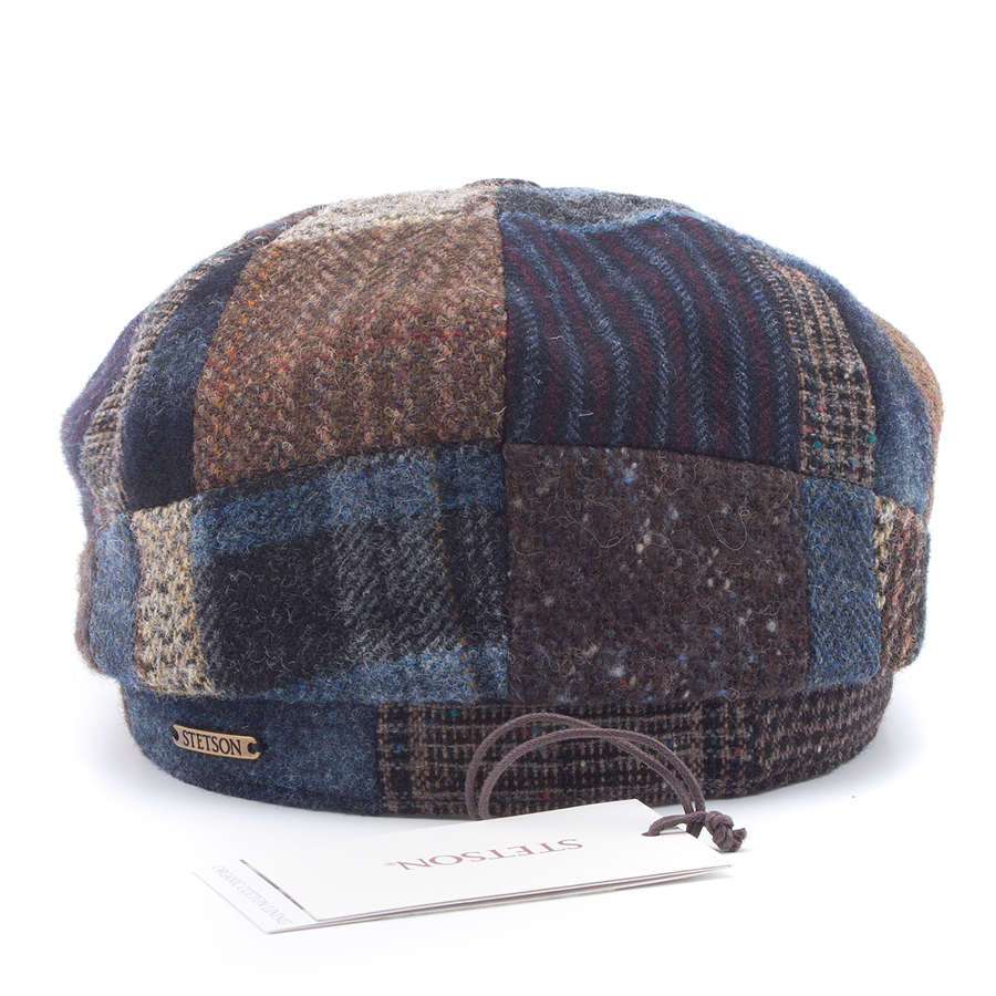 Кепка Stetson - Hatteras Patchwork (blue/grey)