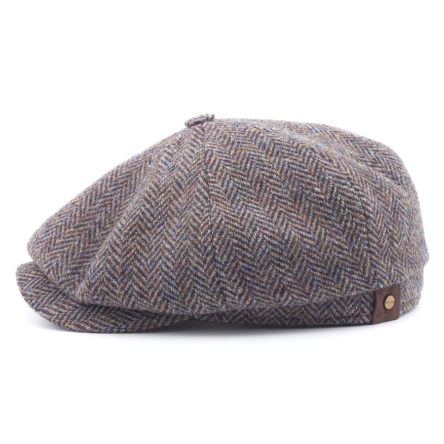 Кепка Stetson - Hatteras Herringbone Harris Tweed