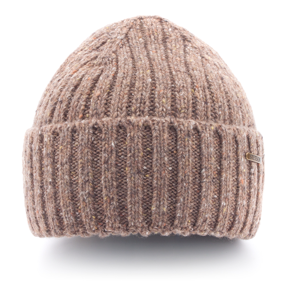 Шапка Stetson - Beanie Donegal Wool (light brown)