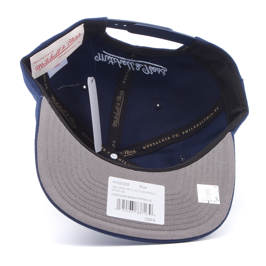 Бейсболка Mitchell & Ness - Memphis Grizzlies Team Ground 2.0 Snapback