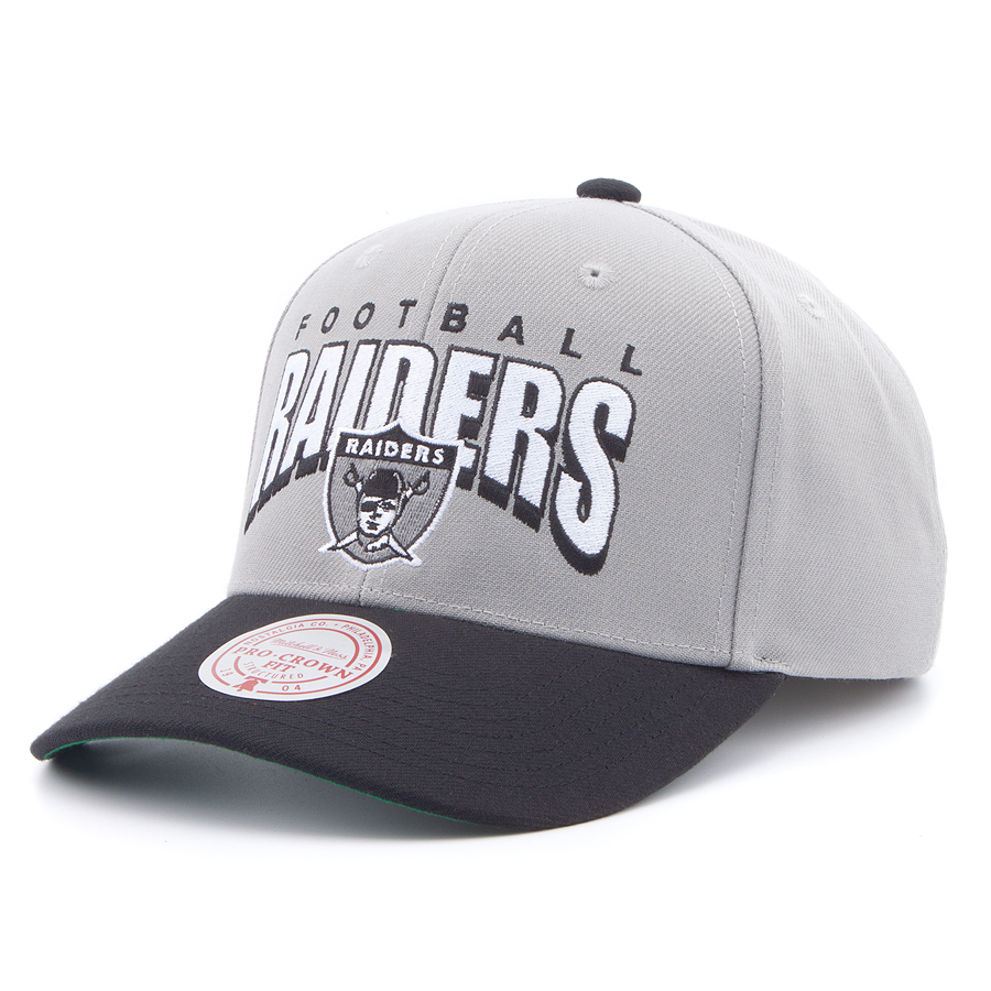 Бейсболка Mitchell & Ness - Oakland Raiders Pro Crown