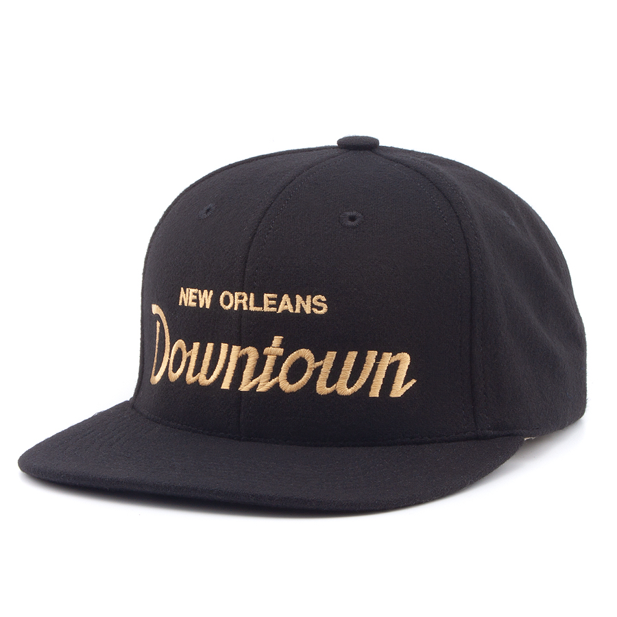 Бейсболка Hood - New Orleans Downtown (black)