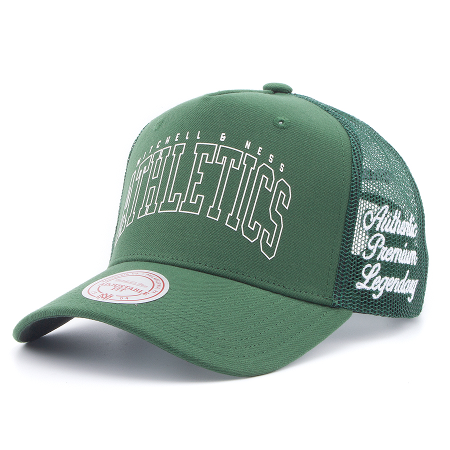 Бейсболка Mitchell & Ness - M&N Branded Athletics Trucker Snapback (green) Бейсболка Mitchell & Ness - M&N Branded Athletics Trucker Snapback (green)