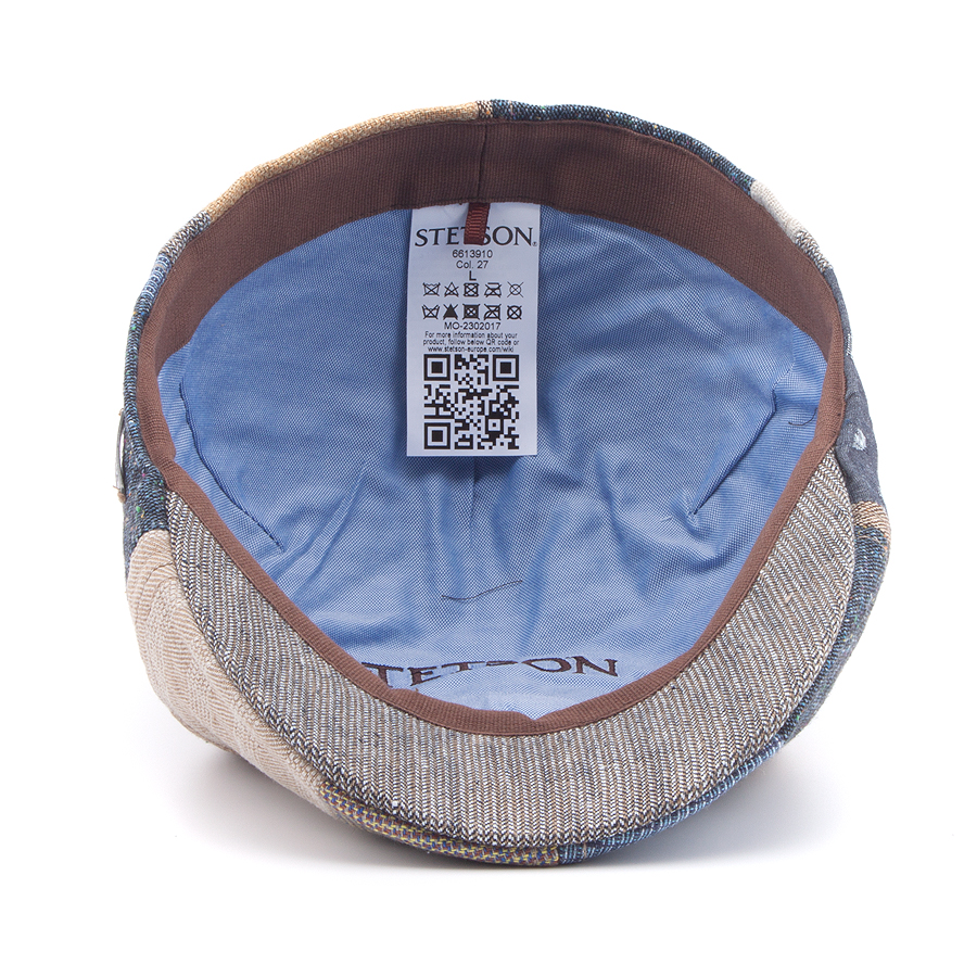 Кепка Stetson - Texas Patchwork (blue/biege)