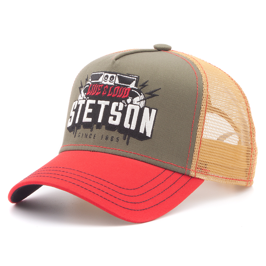 Бейсболка Stetson - Festival Live Loud (olive)