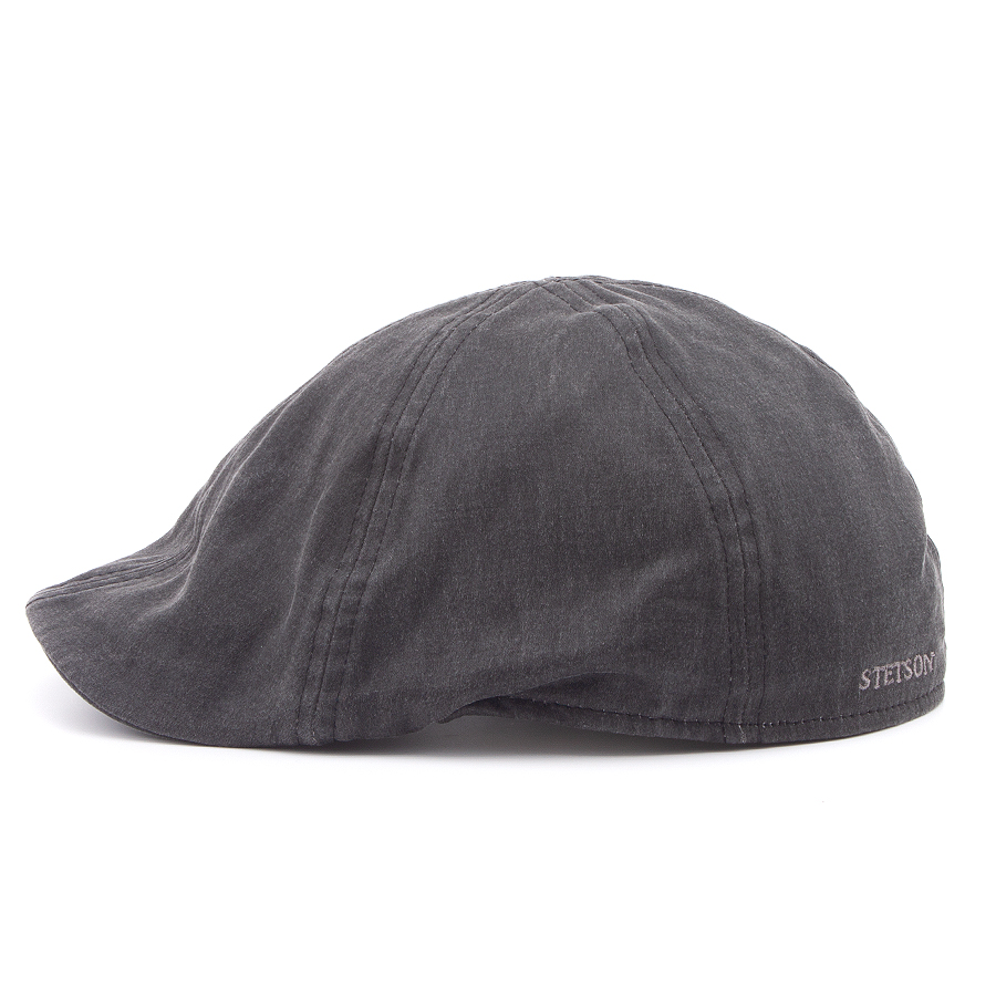 Кепка Stetson - Duck Cap Co/Pes (black)