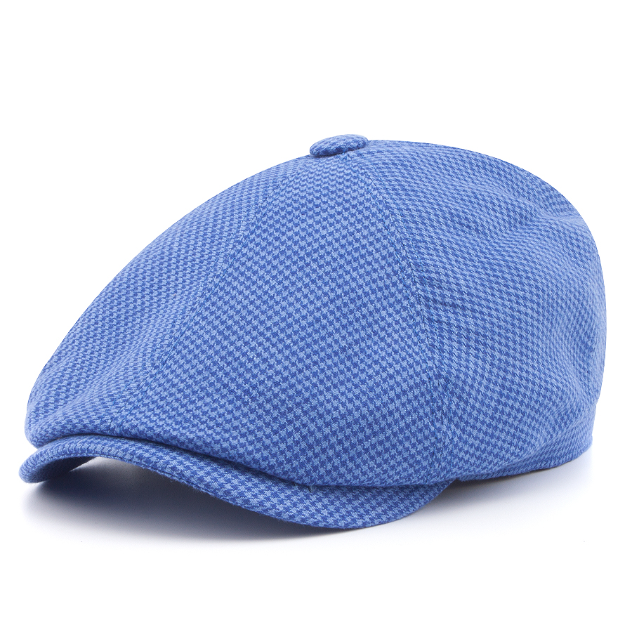 Кепка Stetson - 6-Panel Linen Houndstooth Stetson Golf (blue)