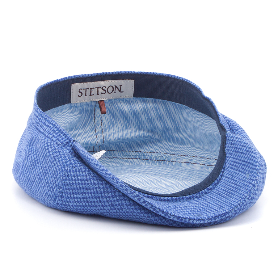 Кепка Stetson - 6-Panel Linen Houndstooth Stetson Golf (blue)