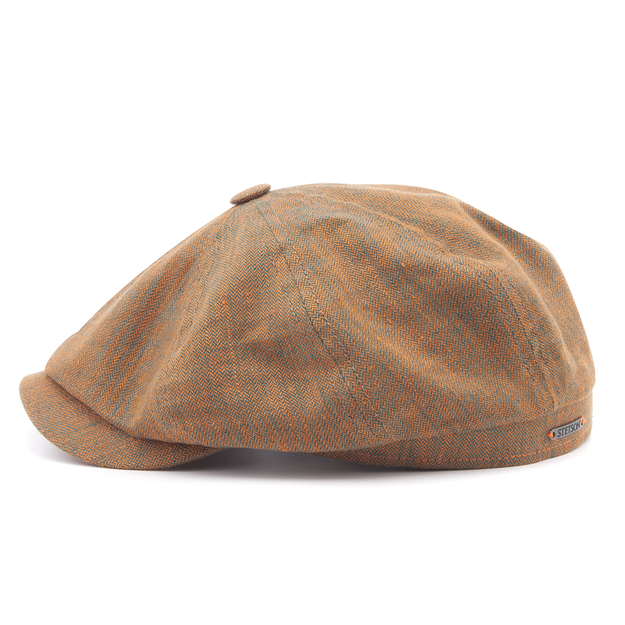 Кепка Stetson - Hatteras Linen Herringbone (orange/brown)