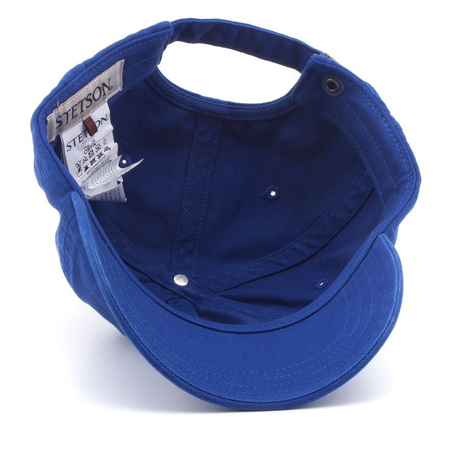 Бейсболка Stetson - Baseball Cap Cotton (blue)