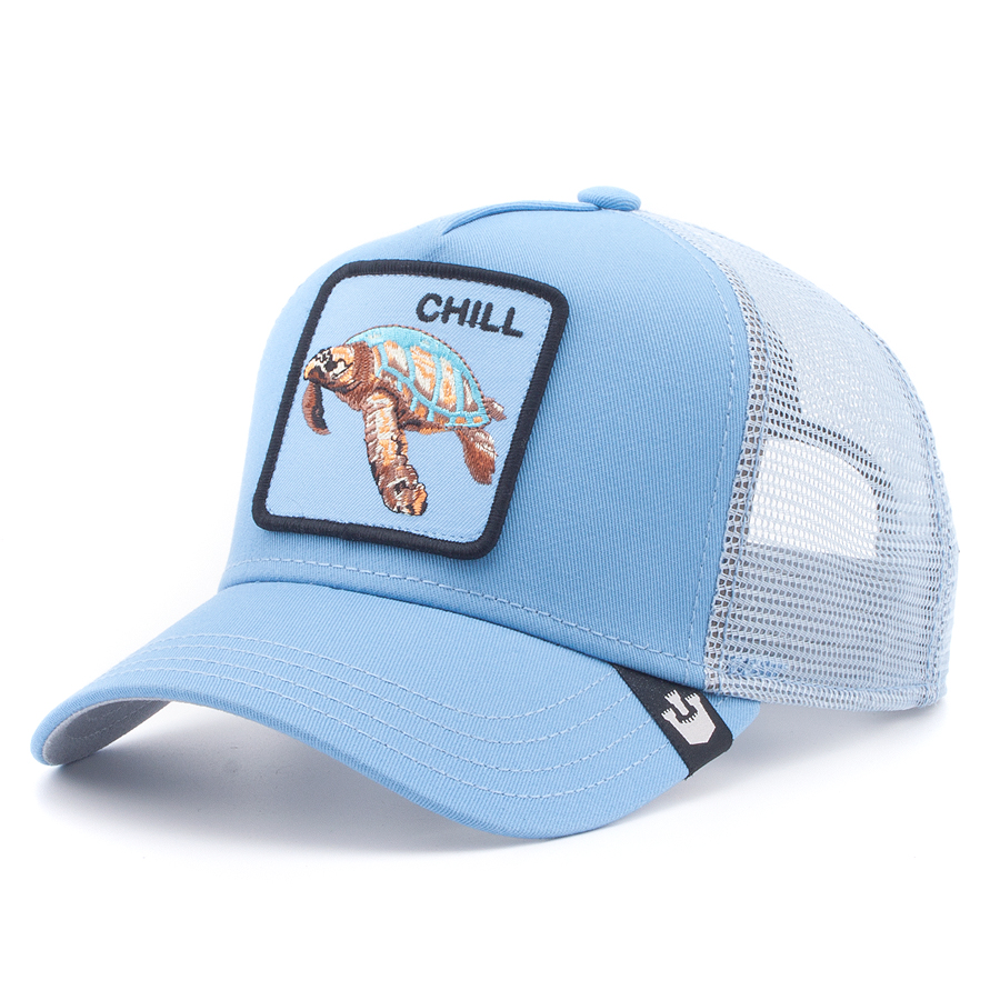 Бейсболка Goorin Brothers - Chill Sea Turtle (sky blue)