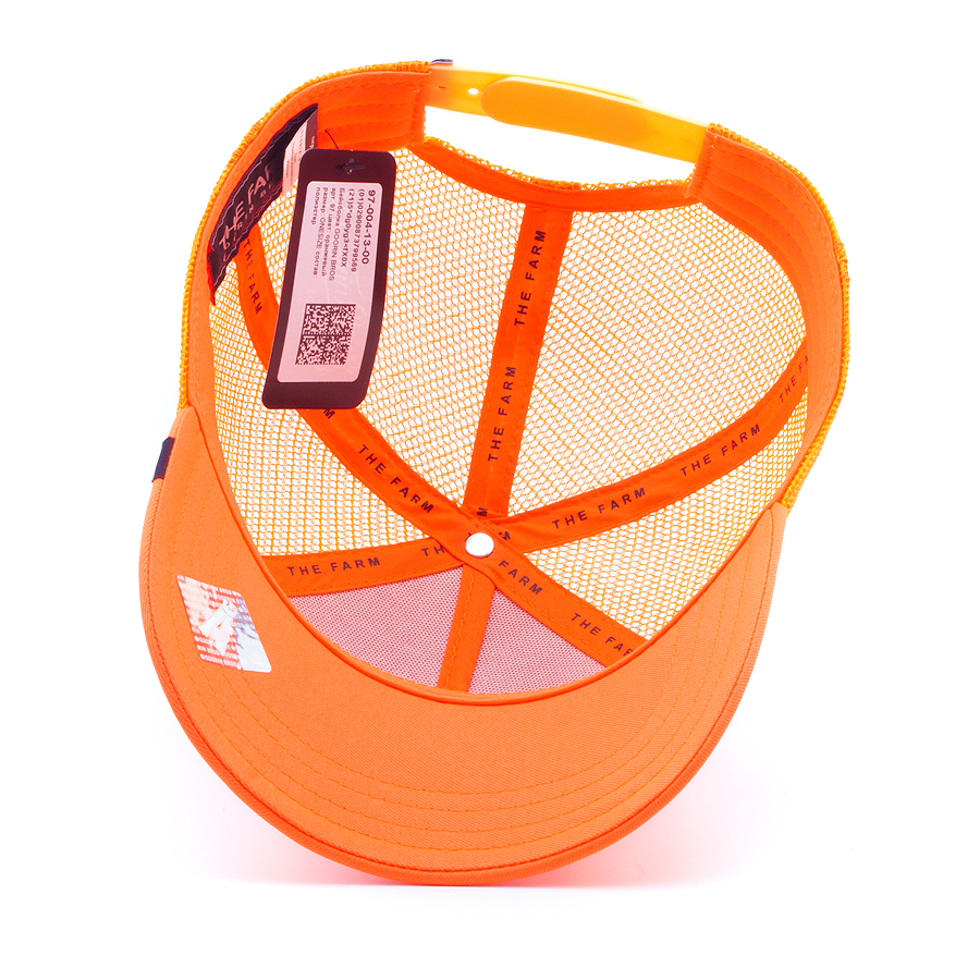 Бейсболка Goorin Brothers - Chill Sea Turtle (neon orange)