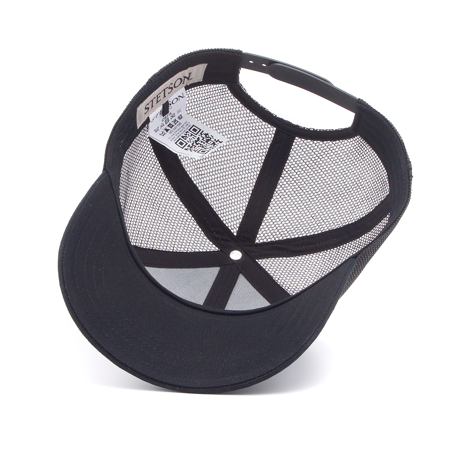 Бейсболка Stetson - Monochrome Trucker Cap (black)