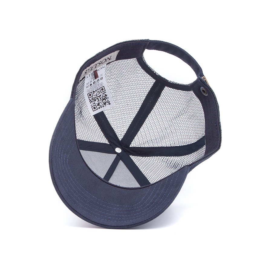 Бейсболка Stetson - Trucker Cap Vintage Brushed Twill - Youth (navy)