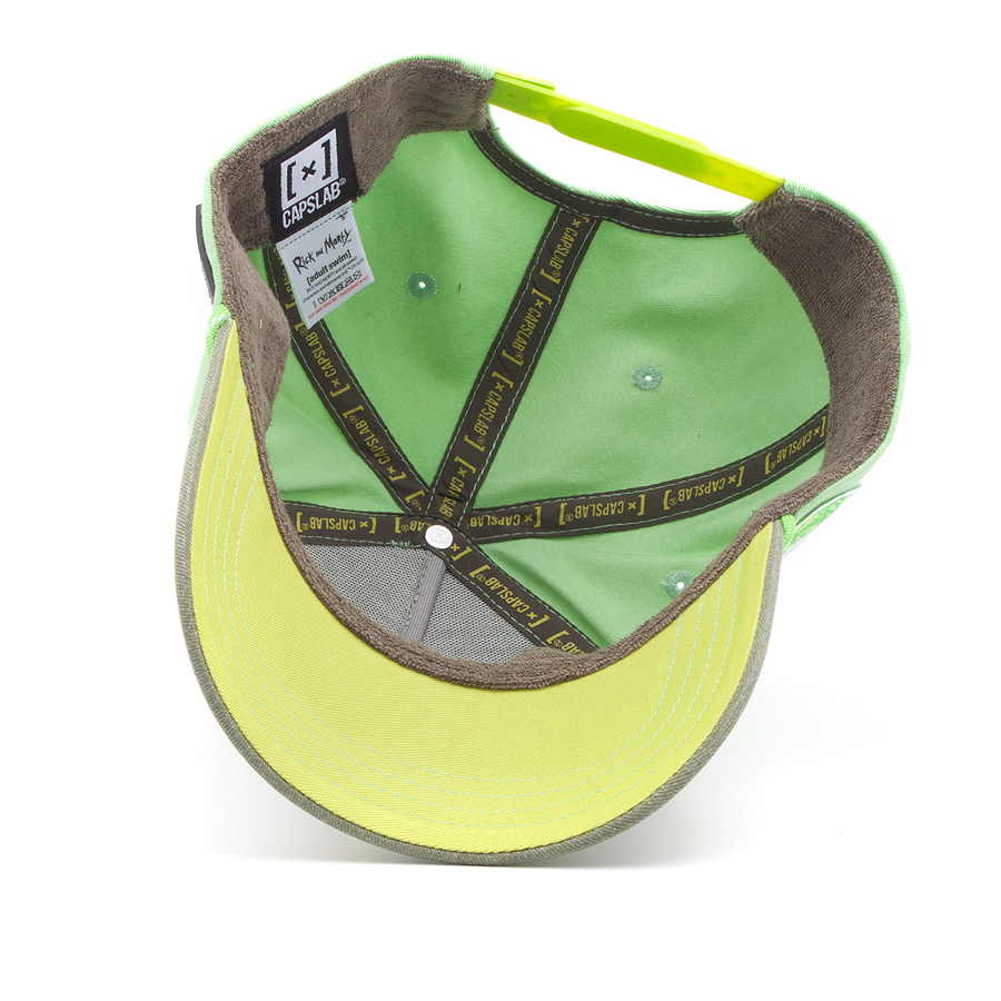 Бейсболка Capslab - Rick and Morty Together (olive/green)