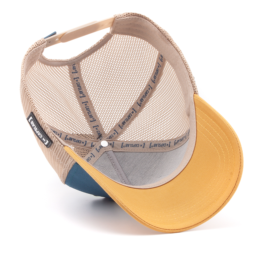 Бейсболка Capslab - Rick and Morty Together (blue/yellow)