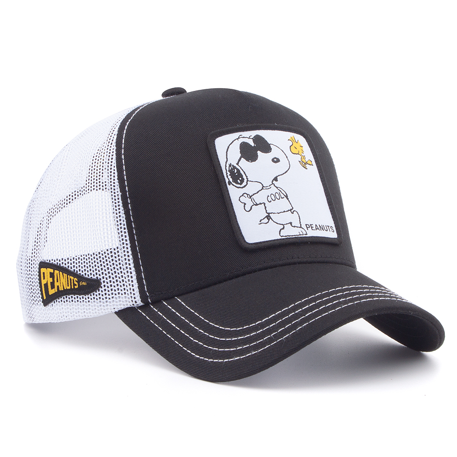 Бейсболка Capslab - Peanuts Snoopy (black)