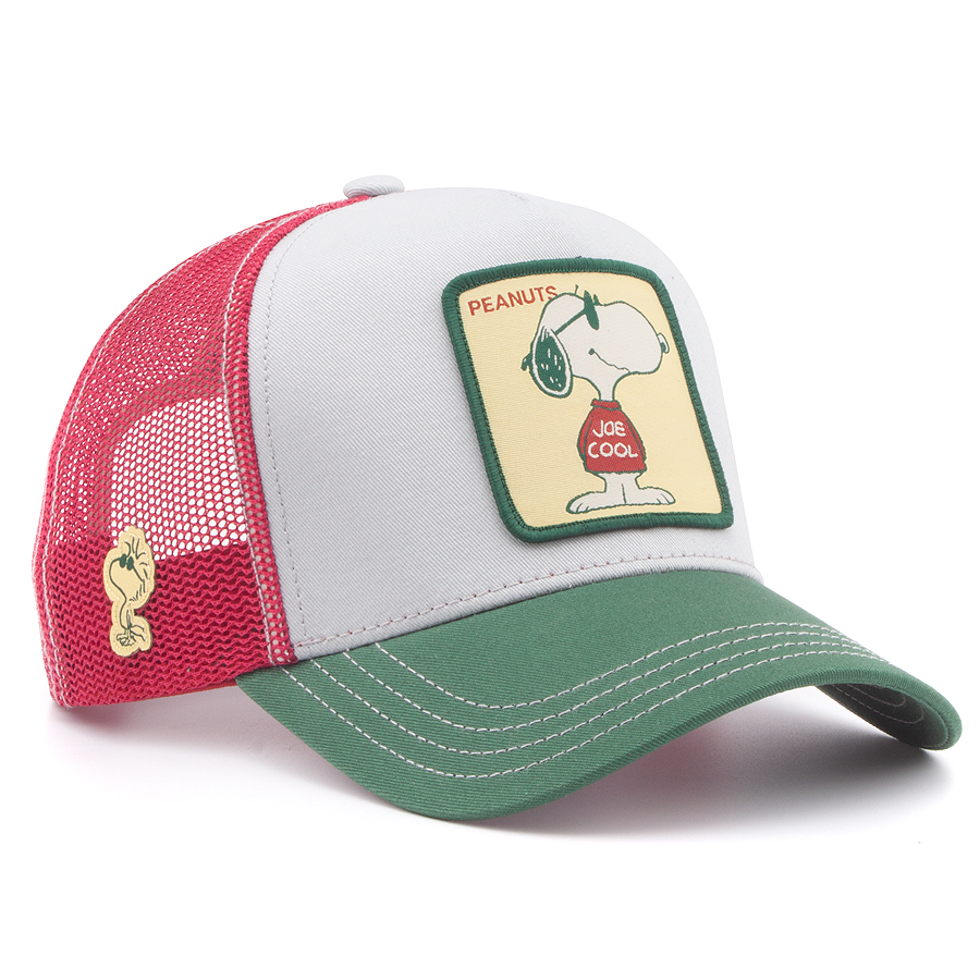 Бейсболка Capslab - Peanuts Snoopy (grey/green)