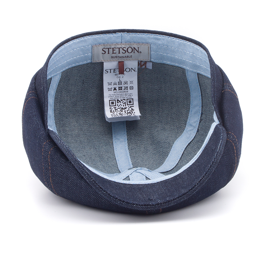Кепка Stetson - Hatteras Denim Sustainable (indigo)