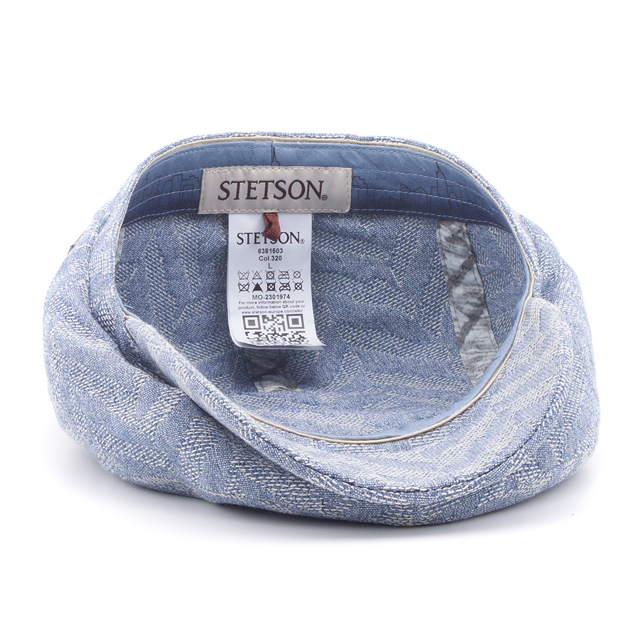 Кепка Stetson - Driver Cap Cotton Herringbone (blue) Кепка Stetson - Driver Cap Cotton Herringbone (blue)