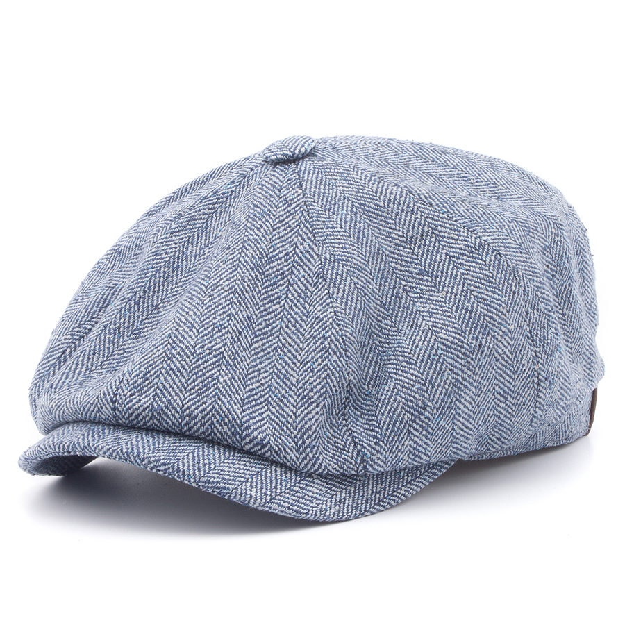 Кепка Stetson - Hatteras Silk (grey/blue)