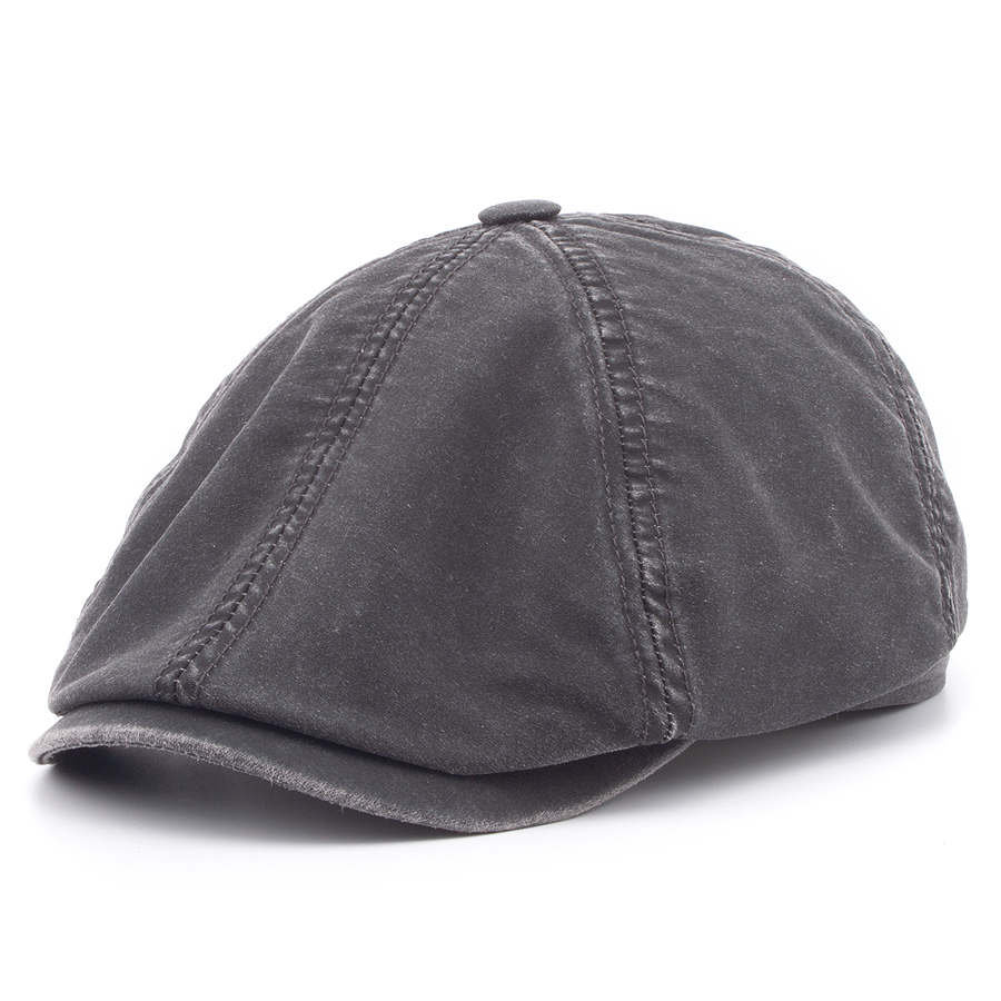 Кепка Stetson - 6-Panel Cap Co/Pes (black)