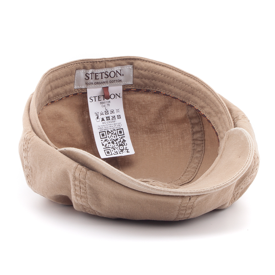 Кепка Stetson - Hatteras Delave Organic Cotton (beige)