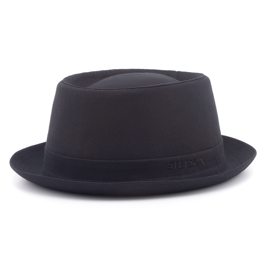 Шляпа Stetson - Pork Pie Cotton (black)