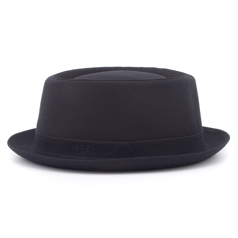 Шляпа Stetson - Pork Pie Cotton (black)