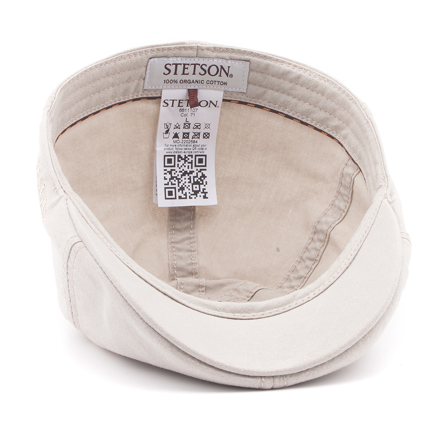 Кепка Stetson - Texas Delave Organic Cotton (cream)