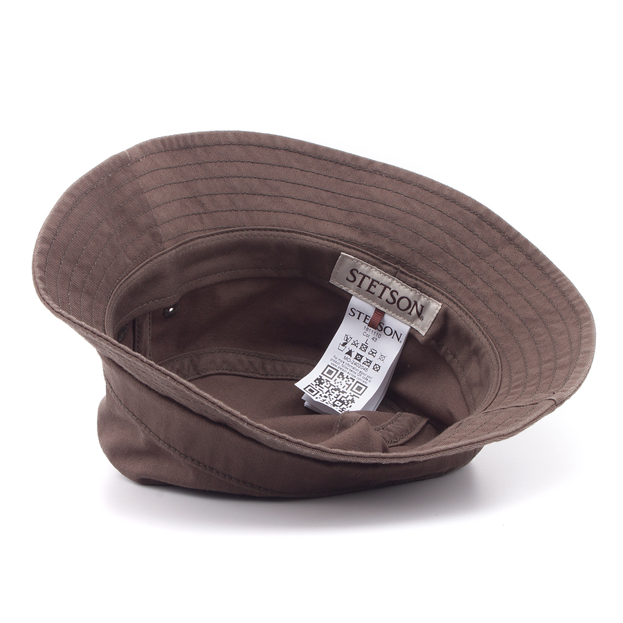 Панама Stetson - Bucket Cotton Twill (brown)