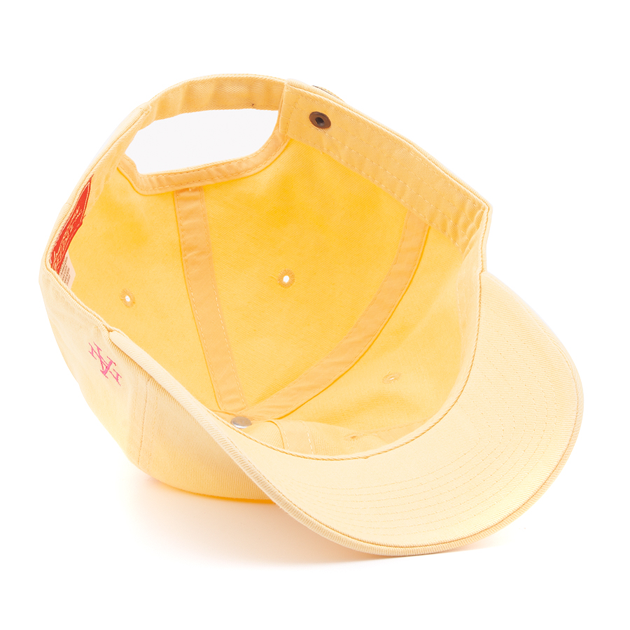 Бейсболка American Needle - Micro Slouch Peace (lemon)