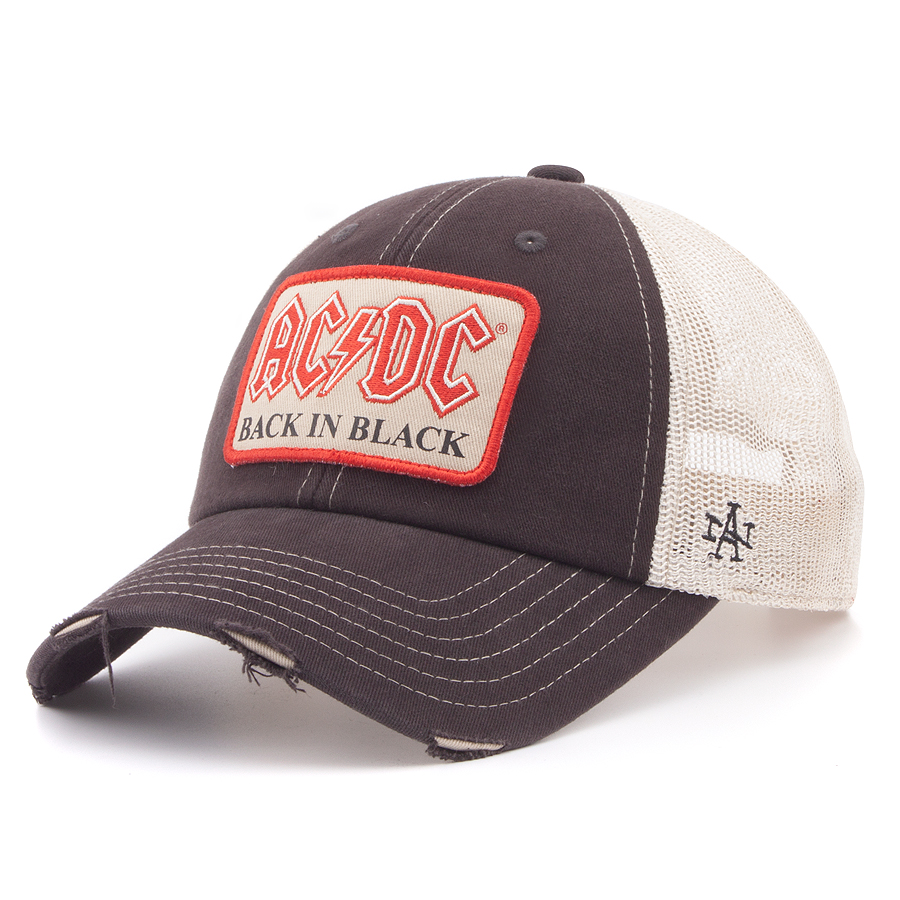Бейсболка American Needle - Orville ACϟDC (dark grey)