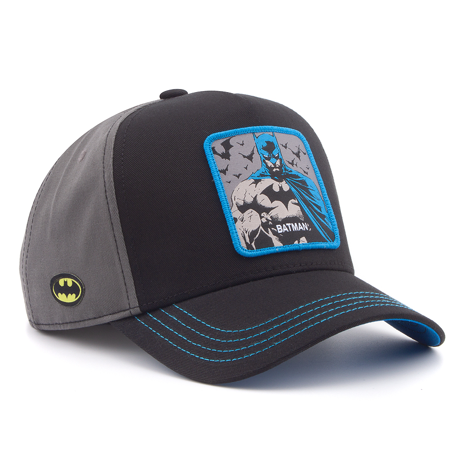 Бейсболка Capslab - DC Comics Batman (black/grey)