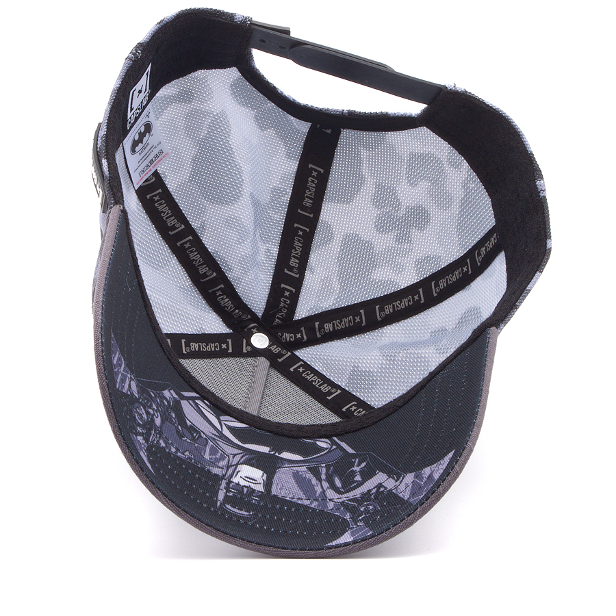 Бейсболка Capslab - DC Comics Batman (black/grey)
